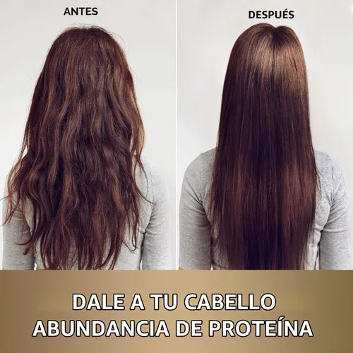 Vista 5 de MOEHAIR Champú antiencrespamiento con proteína con vitamina E B5, 32 onzas