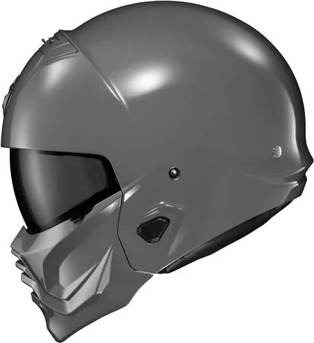 Vista 2 de ScorpionEXO Covert 2 Casco de Motocicleta de Cara Abierta 3/4 Modo Completo Listo para Bluetooth Bolsillos para Altavoces Cubierta Intercambiable