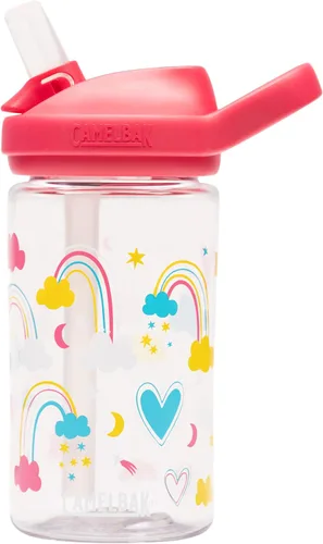Vista 19 de CamelBak Eddy+ Kids Water Bottle with Bite Valve Straw, Leak‑Resistant Easy Sip Design for Everyday Hydration, 14oz Kids