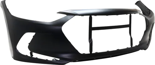 Vista 2 de Evan Fischer Cubierta de parachoques delantero compatible con Hyundai Elantra 2017-2018, imprimada, para modelos fabricados en Estados Unidos