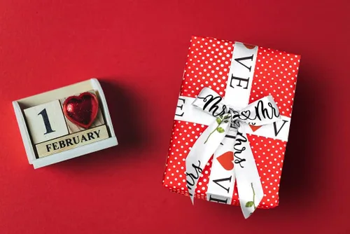 Vista 3 de 9 cintas decorativas para el día de San Valentín de 3/8 pulgadas, cinta de corazón de ángel de grogrén de San Valentín, 3 yardas, corazón rojo con I