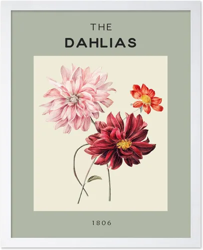 Vista 61 de Poster Master Póster vintage Overbeck – Impresión de acuarela retro – Regalo para artistas, amigos, girasoles, hermoso, botánico, planta