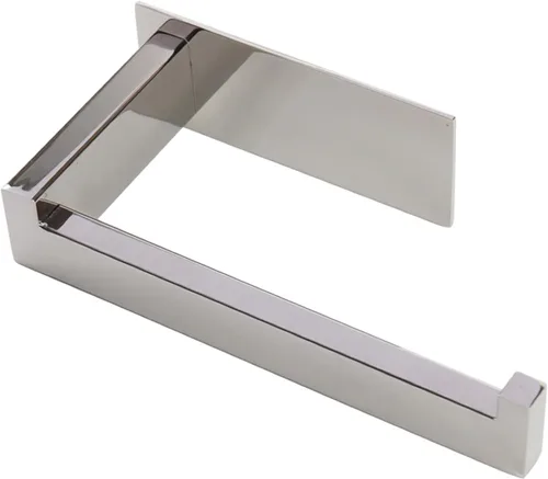 Vista 12 de Portarrollos de papel higiénico, soporte de pañuelos autoadhesivo de acero inoxidable resistente al óxido, sin perforación, fácil de instalar