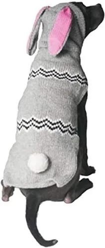 Vista 2 de Chilly Dog Sudadera con capucha Bunny (L)