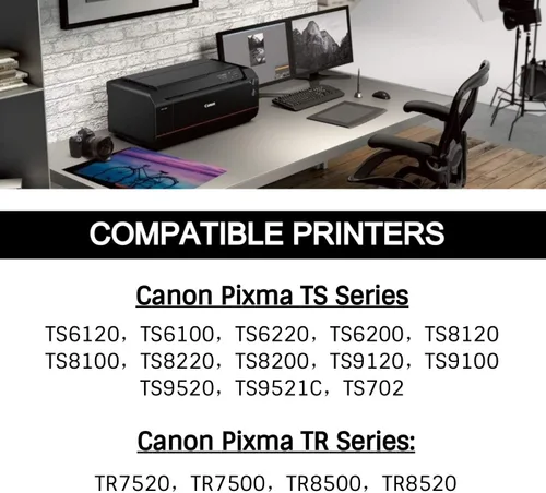 Vista 3 de NEXTPAGE CLI 281 - Cartuchos de tinta cian de repuesto para Canon 281 CLI-281 XXL CLI281XXL CLI281XXL Cian para impresora Pixma TR8620 TR8620a