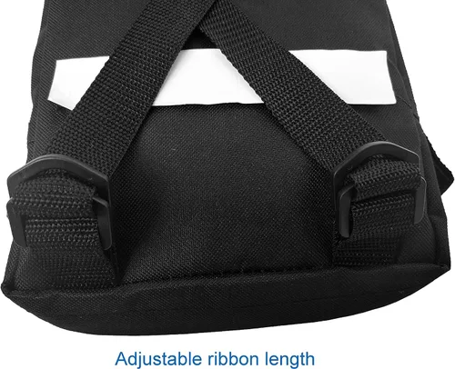 Vista 9 de Paquete de 2 bolsas de guardabarros para cuatrimoto, bolsas de sillín para tanque de ATV, paquete de almacenamiento de carga