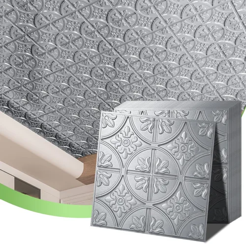 Vista 11 de Art3d Panel de pared tradicional, blanco, paquete de 12 unidades (12 piezas)