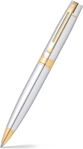 Vista 35 de Sheaffer 100. Pluma de punta estilográfica media de níquel.