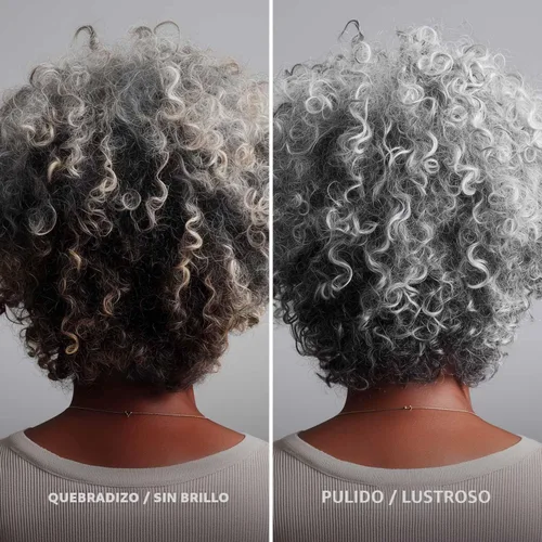 Vista 5 de Champú para canas, el mejor para usar en cabello canoso