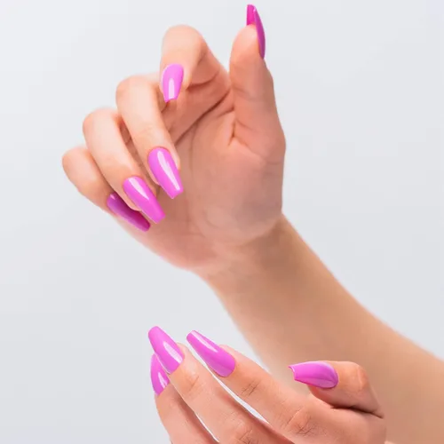 Vista 2 de Gelish Soft Gel™ - Kit de iniciador de introducción de cobertura completa, puntas de presión de ataúd mediano