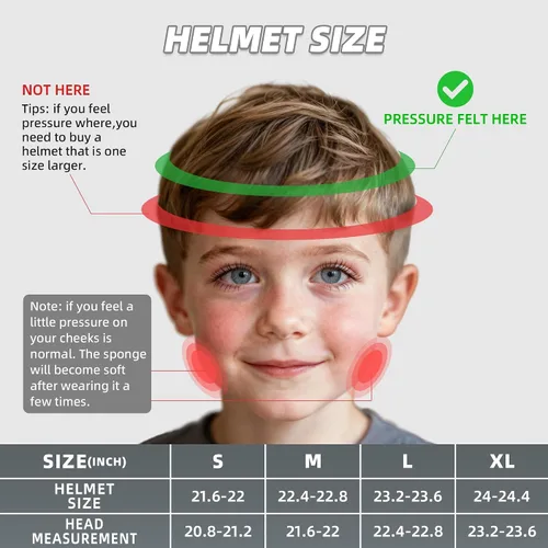 Vista 5 de Casco para jóvenes y niños de motocross, casco para adultos de ATV y bicicleta de tierra con gafas, guantes y máscara, casco de motocicleta de cara