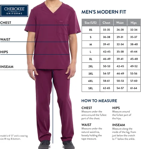 Vista 2 de Cherokee Abrigo de laboratorio para hombre de 30 Consulta CK401