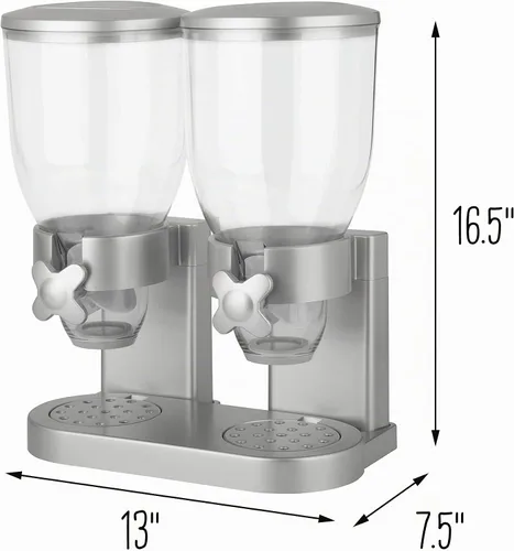 Vista 10 de Dispensador único Zevro de alimentos secos, Dispensador doble