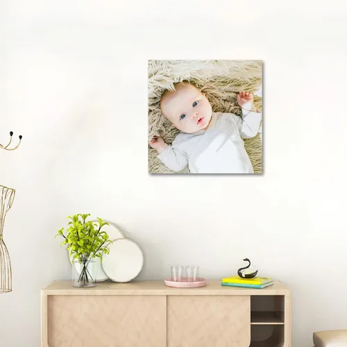 Vista 3 de LZIMU Impresiones en lienzo personalizadas con tus fotos, arte de pared personalizado de foto a lienzo, regalo de foto personalizado para decoración