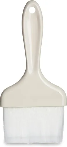 Vista 2 de Pincel de silicona/Pincel para repostería Carlisle Galaxy., 4", Blanco, 1