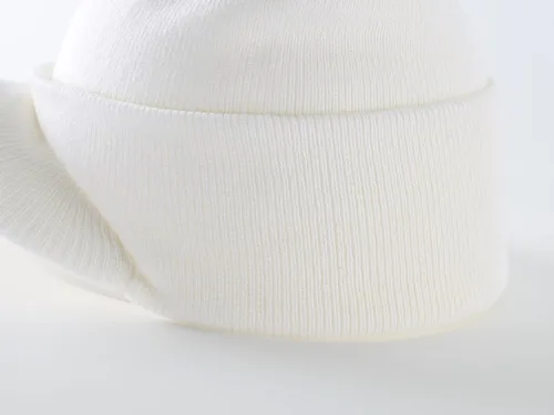 Vista 89 de Home Prefer - Gorro de invierno para hombre con visera, cálida y doble punto.