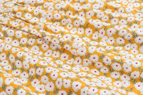 Vista 2 de Ropa casual de primavera para niñas pequeñas, vestido y falda (amarillo, 18-24 meses)