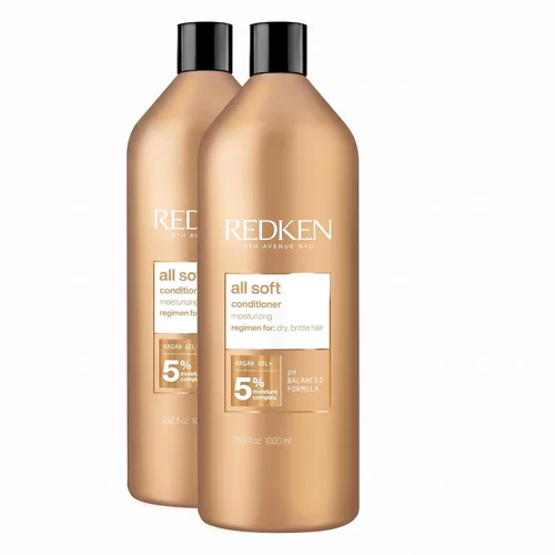 Vista 11 de Redken All Soft Conditioner – For Dry, Brittle Hair