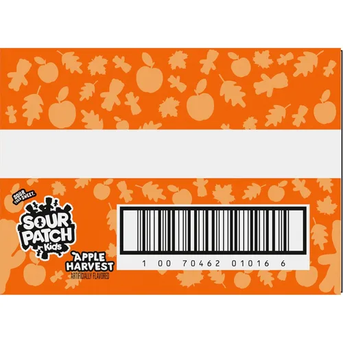 Vista 13 de SOUR PATCH KIDS Apple Harvest - Caramelos suaves y masticables de Halloween, 6 bolsas de 10 onzas