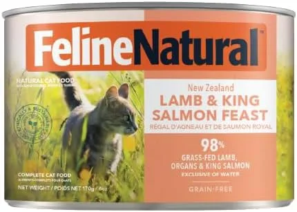 Vista 11 de Feline Natural New Zealand Comida Enlatada para Gatos Alimento Húmedo, Alto en Carne, Bajo en Carbohidratos y Sin Granos Comida Húmeda para Gatos