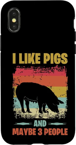 Vista 4 de iPhone 15 Like Pigs And Maybe 3 People Funny Pig Lovers Case
