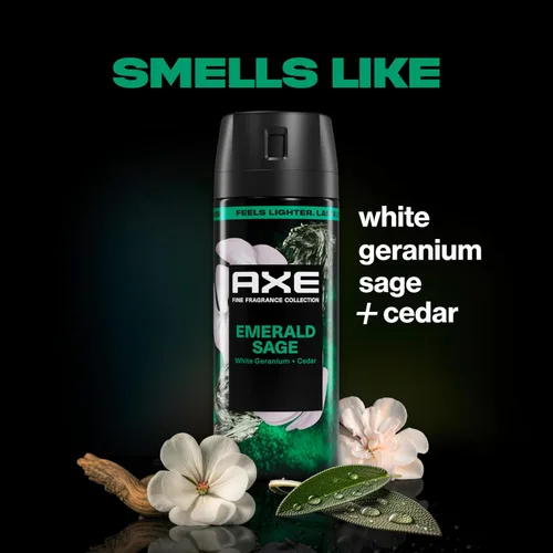 Vista 3 de AXE Body Spray Everyday Essentials 4 unidades Stay fresh 2.9 oz