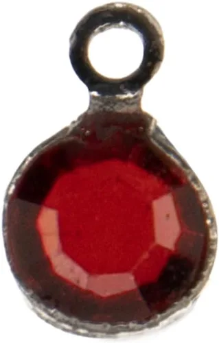Vista 5 de Craft County Dijes colgantes de piedra natal para hacer joyas, pulseras y collares, disponibles en paquete individual, 5, 10 y 20