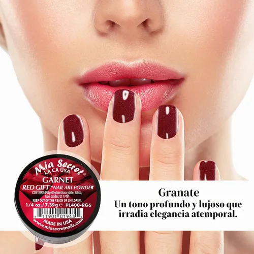 Vista 5 de Mia Secret - Colección de polvo acrílico para uñas, polímero Marry ME, 6 piezas