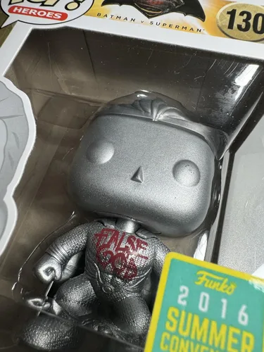 Vista 5 de Funko Pop Heroes: Superman False God 2016 SDCC Figura de vinilo exclusiva