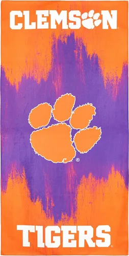 Vista 4 de College Covers Toalla de playa Everything Comfy Auburn Tigers, 30 x 60 pulgadas