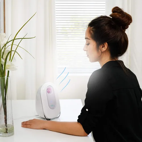 Vista 6 de Aurora Health & Beauty Nano Ion Facial, boquilla ajustable y vaporizador portátil