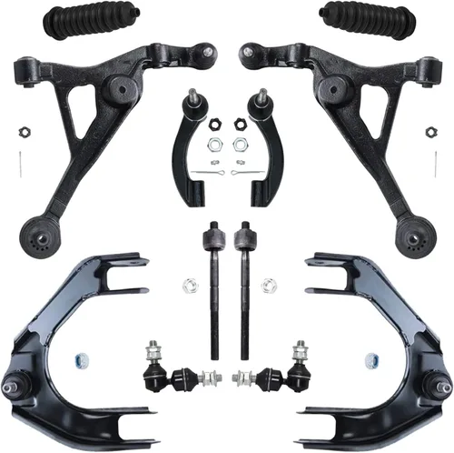 Vista 18 de Detroit Axle - Kit de extremo delantero para Hyundai Sonata XG350 XG300 Kia Optima, 2 brazos de control superiores con juntas de bola, 2 brazos