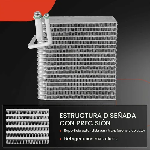 Vista 5 de Núcleo de evaporador de CA A-Premium compatible con Jeep