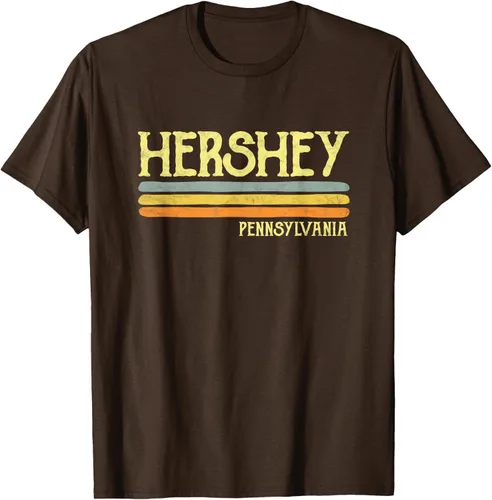 Vista 9 de Camiseta vintage de regalo de recuerdo de Hershey Pennsylvania PA, Negro, S