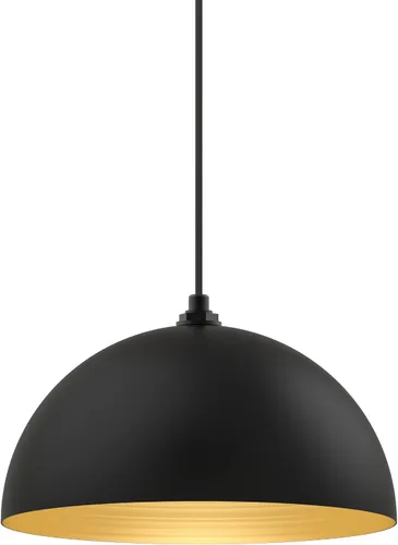 Vista 132 de Steel Lighting Co. Melrose - Lámpara colgante Montada en el techo Cúpula redonda de 18 pulgadas Estilo moderno contemporáneo de granja
