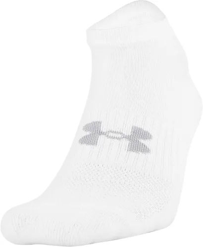 Vista 2 de Under Armour Adult Training Cotton No Show Socks Multipairs