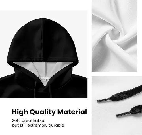 Vista 4 de bendl Sudadera con capucha con estampado 3D de anime para niños y niñas, sudadera con capucha deportiva