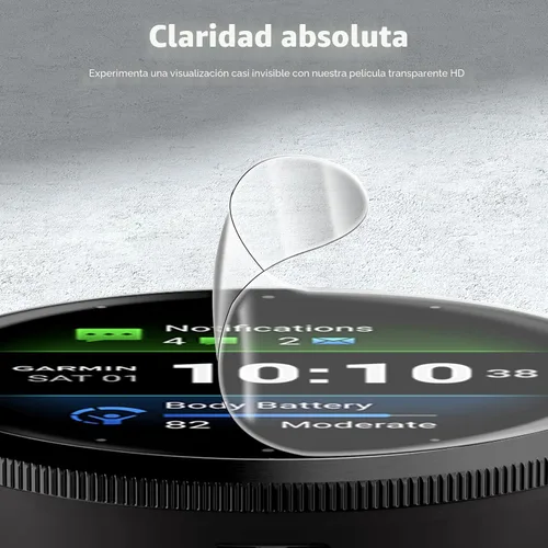 Vista 7 de LK 6 Pack para Garmin Venu 3s Protector de Pantalla 41mm - Protector de Pantalla de TPU Suave Auto-Reparable Anti-Arañazos para Garmin Venu 41mm