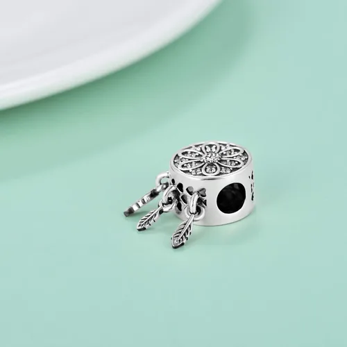 Vista 7 de LONAGO Abalorio de foto personalizado para pulsera de plata de ley personalizable, regalo para mujeres