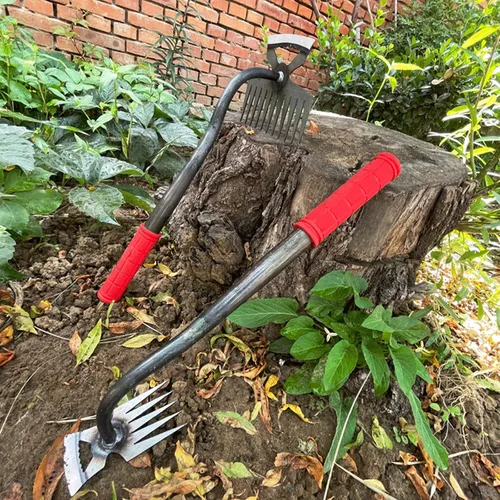 Vista 8 de Nueva herramienta de deshierbe de artefactos de desarraigo, herramienta de jardinería de doble propósito, herramienta de jardín de azada, extractor