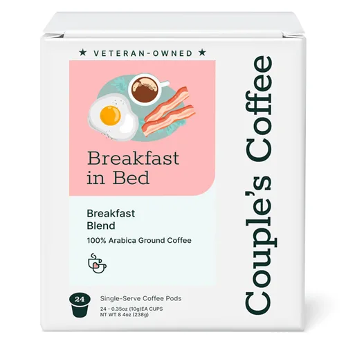 Vista 12 de Couple's Coffee K-Cups Café con sabor S'more Regresa a las familias militares S'more Than Friends Café gourmet con sabores de chocolate