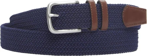 Vista 2 de Tienda Essentials Cinturón trenzado elástico para hombre