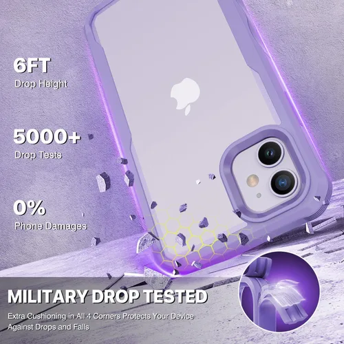 Vista 450 de CENHUFO Funda de privacidad para iPhone 11 Pro, funda de cuerpo completo con protector de pantalla de privacidad de vidrio templado 9H integrado