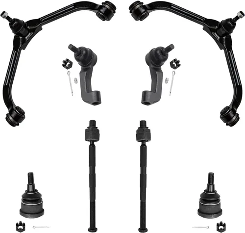 Vista 84 de Detroit Axle - Kit de brazos de control de extremo de 8 piezas para Toyota 2001-2003 Highlander 2002-2003 Camry Lexus ES300, 2 conjuntos de brazos