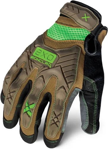 Vista 7 de Guantes de trabajo Ironclad Guantes de protección contra impactos Negro