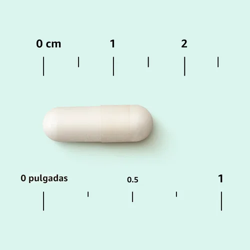 Vista 3 de Biotina de Amazon Elements de 5,000 mg, vegana; 130 cápsulas