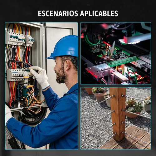 Vista 7 de Lichamp - Herramienta hexagonal para cable de acero inoxidable para cuerda de 1/8" y 3/16