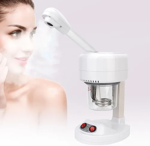 Vista 7 de Vaporizador de mesa, vaporizador portátil para salón de belleza, vaporizador facial de niebla caliente, máquina de pulverización hidratante