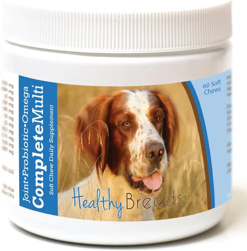 Vista 88 de Healthy Breeds Affenpinscher todo en uno multivitamínico suave masticable 60