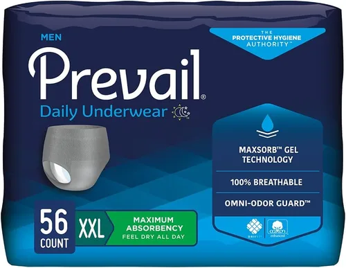 Vista 12 de Prevail - Ropa interior protectora para hombre - Ropa interior para incontinencia pull-up - Pañal desechable para adultos - Máxima absorción